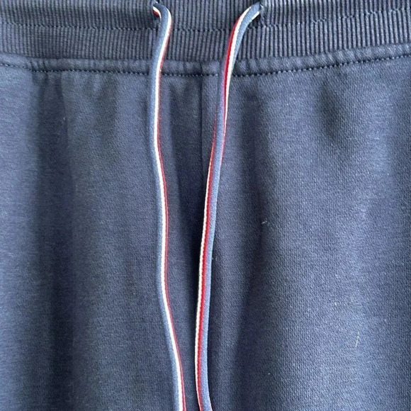 Tommy Hilfiger Men's Blue Spellout Drawstring Sweatpants Loungewear - Picture 3 of 6